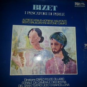 Bizet pescatori di perle copertina